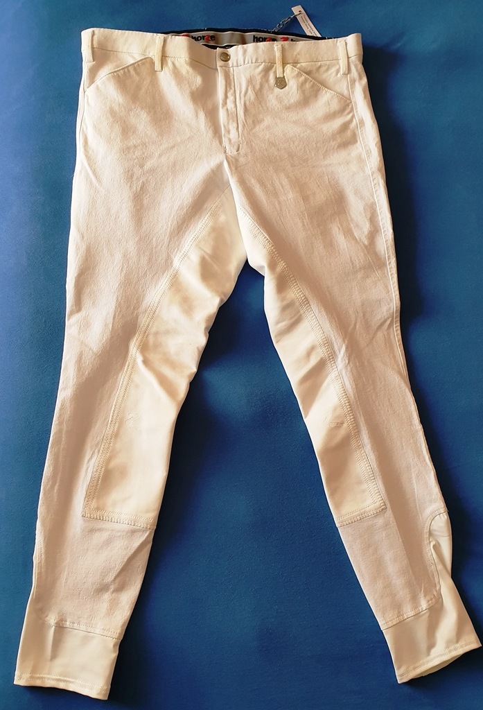 Pantalon d'équitation homme taille 56 blanc