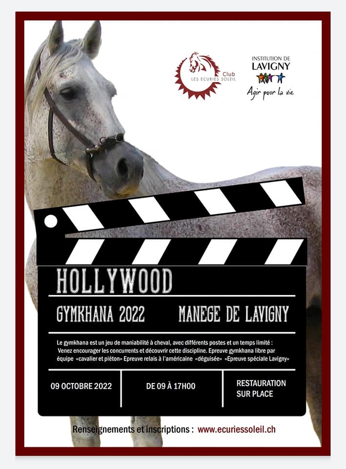 DI 09.10 Gymkhana Hollywood au manège de Lavigny